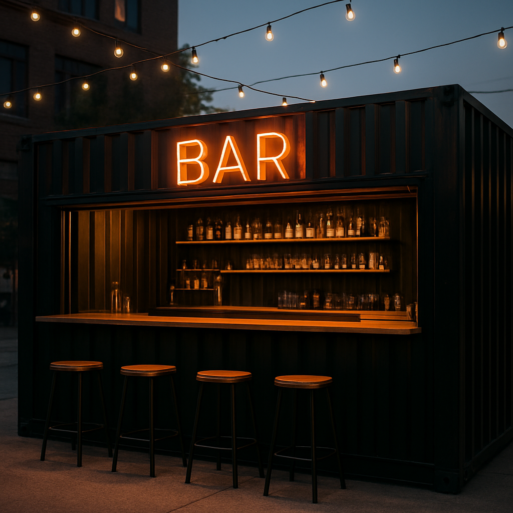 Bar & Food Court en Contenedor