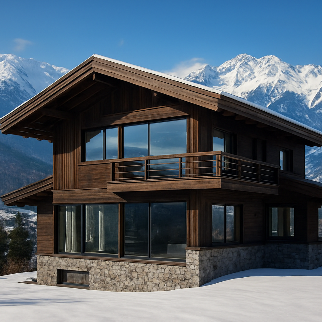 Chalets en la Región Alpina